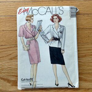 Vintage 80s Blouse and Skirt Sewing Pattern Size 12-16 UNCUT McCall's 4255